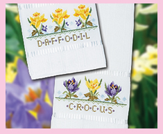 Daffodil & Crocus Towels