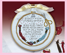 My Stitchin'