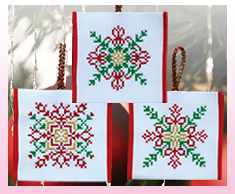 Countdown to Christmas - Exquisite Snowflake Oranaments